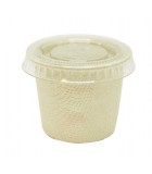 Lid for 30ml (1oz) Portion Cups 100/slv 2000/ctn