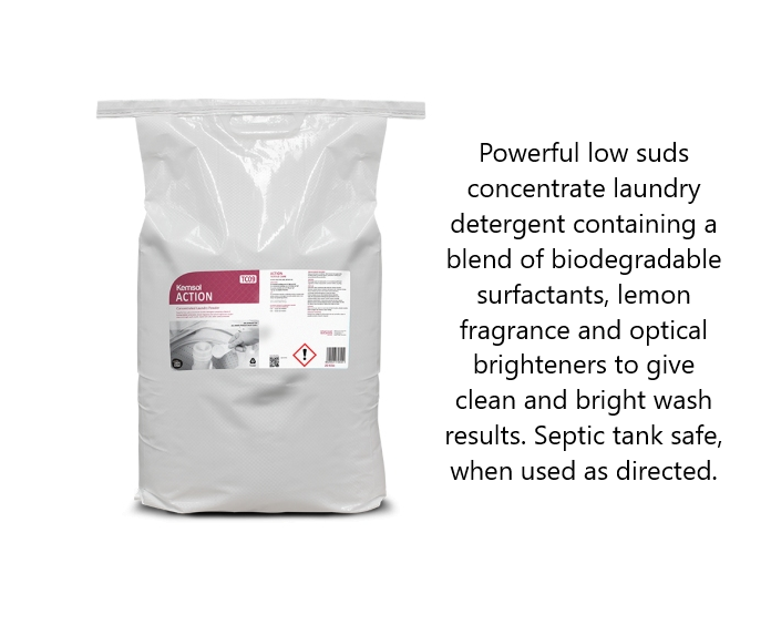 Action Concentrated Commercial Laundry Powder 20kg