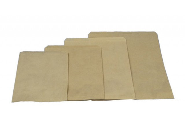 #02 Flat Brown Bag 160x200 1000/pkt