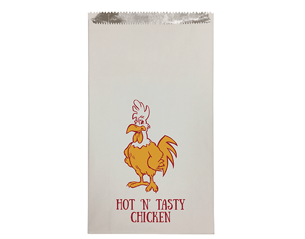 Jumbo Plain Chicken Foil Bag 320x185x40 250/pkt