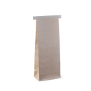 Brown Paper 1KG Coffee Bag with Tin Tie 315x123x73 500/ctn