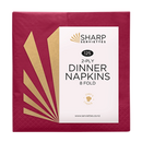 Red 2 Ply Dinner Napkin 125/pkt