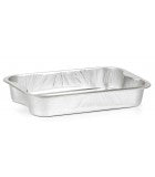 D245-50 Foil Smoothwall Tray 293x195x50 2Litre 344/ctn