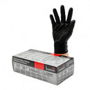 Black Nitrile Gloves Med 100/box