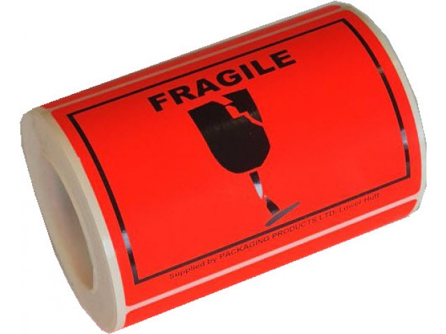 Graphite Fragile Label Fragile Label 500/roll