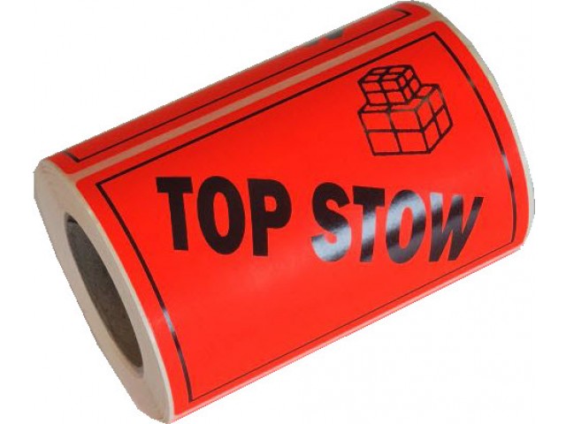 Top Stow Label 250/roll