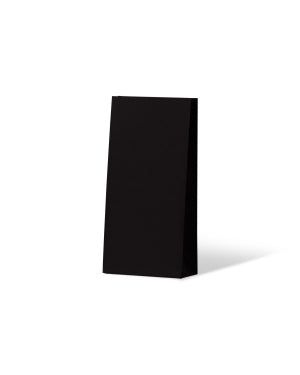 Black Paper Block Bottom bags 210x100x50 50/pkt 500/ctn