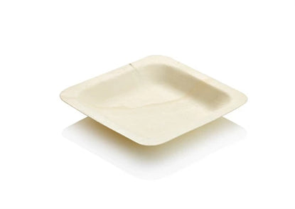 Wooden Plate 12cm x 12cm x 1.5cm 100/pack