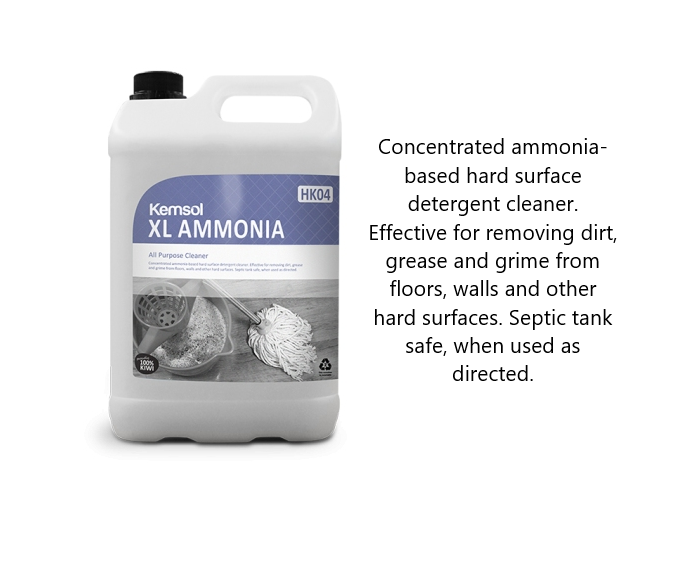 XL Ammonia Hard Surface Cleaner 5 liter