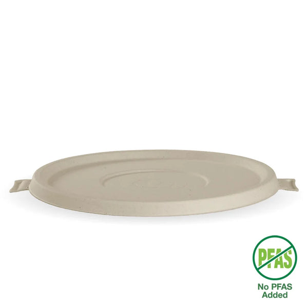 Lid for 24, 32oz bowls (Sugarcane) 100/slv 400/ctn