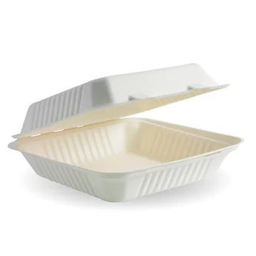 Bio Dinner Box Extra Large, 245x245x50 50/slv, 200/ctn