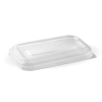 Clear rPET LID for 750 & 1000ml containers 500/ctn