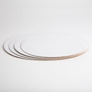 10" (254mm) Plain white board cake discs 200/pkt