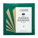 Green 2 Ply Dinner Napkin 125/pkt