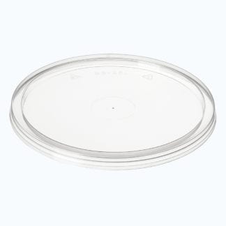 Lid (Freezer grade) for 250, 300, 440, 530, 650, 700 and 850ml  round takeaway containers. 50/slv. 500/ctn