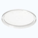 Lid for 250, 300, 440, 530, 650, 700 and 850ml  round takeaway containers. 50/slv. 500/ctn