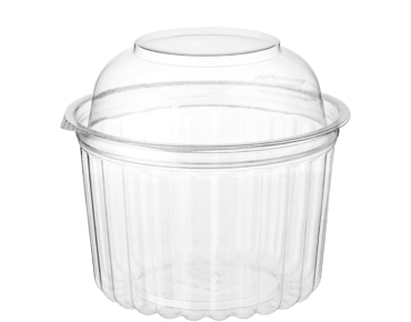 Show Bowl 16oz (455ml) Domed Lid Container 25/slv. 250/ctn