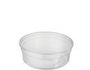 250ml Clear Round Polypropylene Container 50/slv 1000/ctn